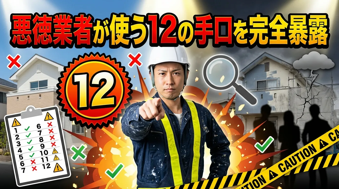悪徳業者が使う12の手口を完全暴露