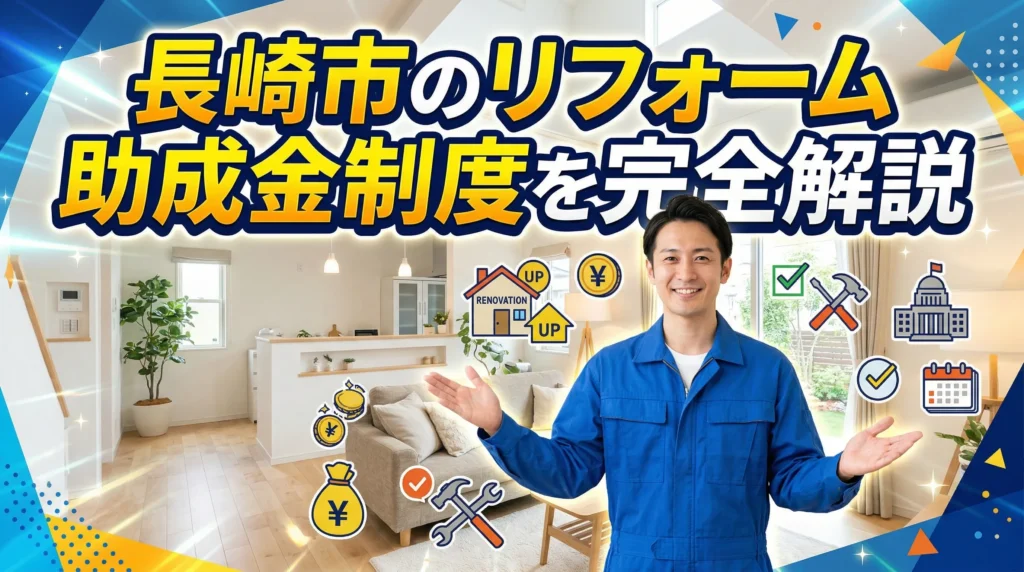 長崎市のリフォーム助成金制度を完全解説