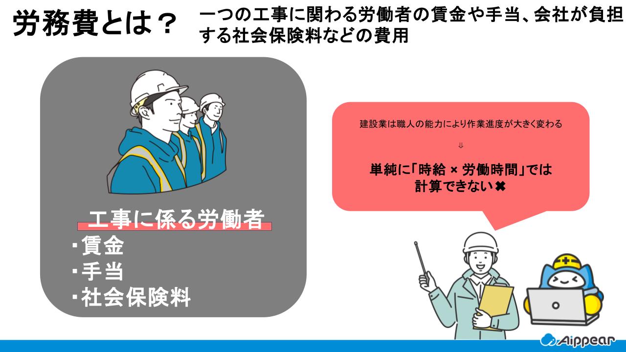 労務費とは?