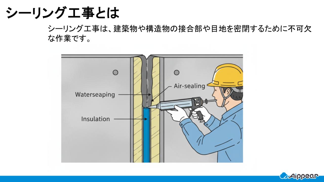シーリング工事とは?