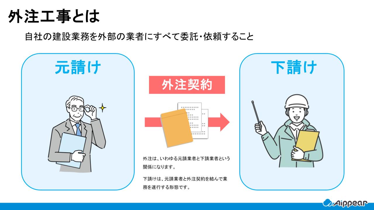 外注工事とは