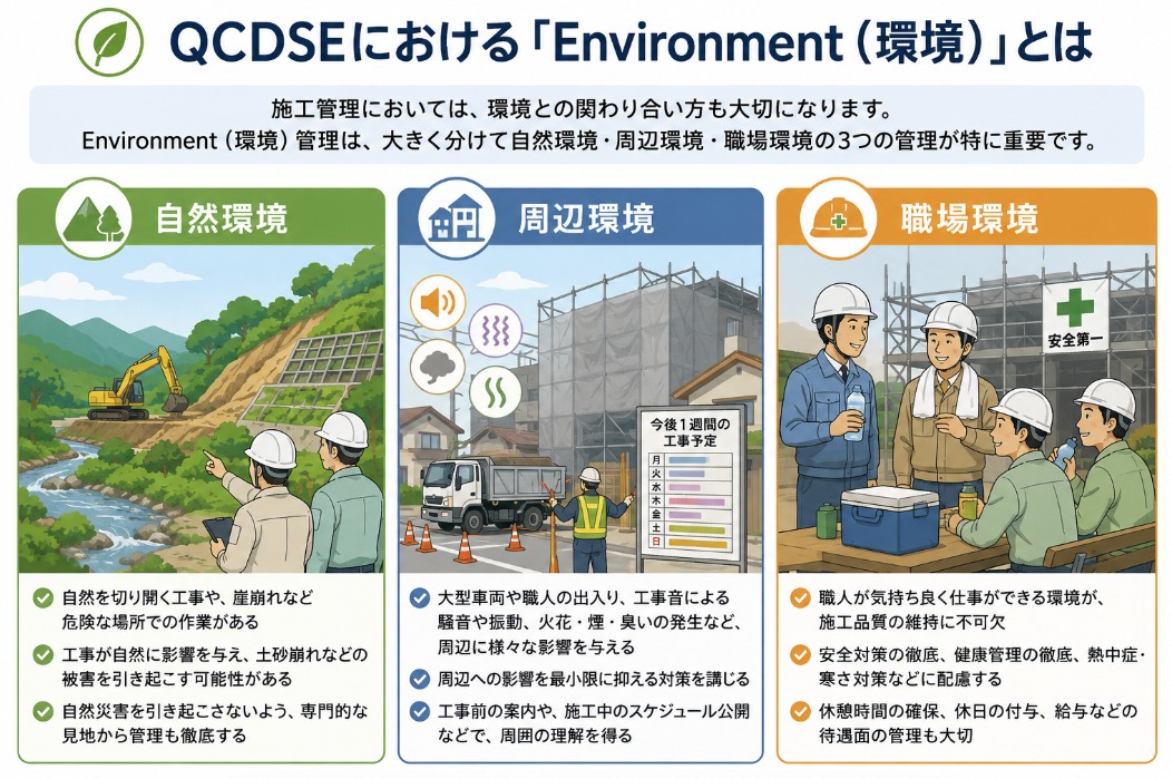 QCDSEにおける「Environment（環境）」とは
