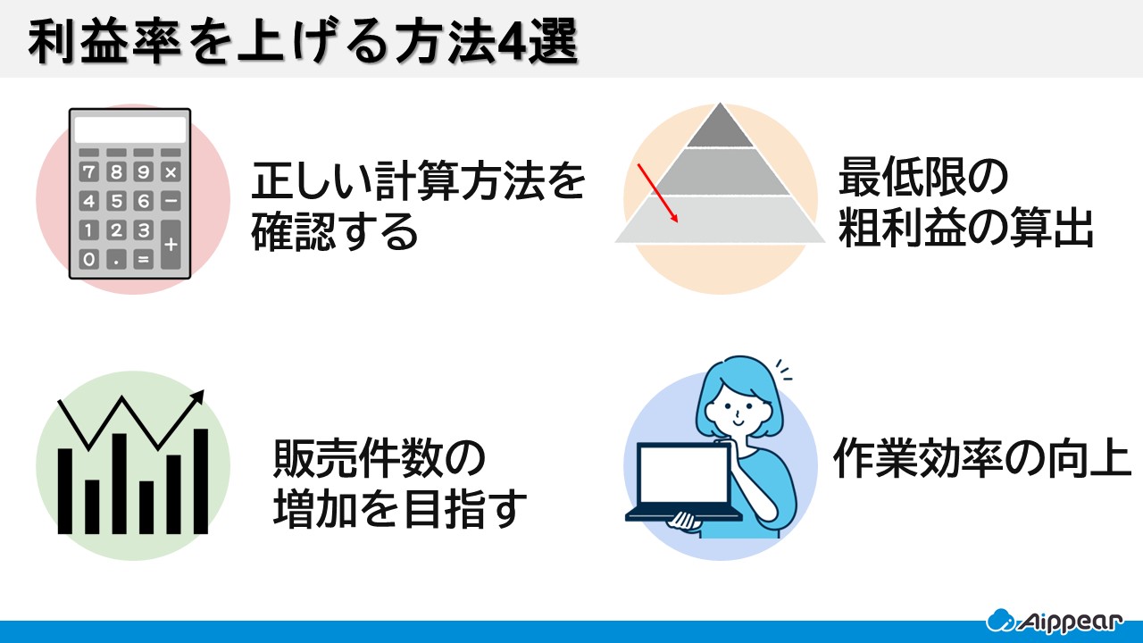 利益率を上げる方法4選