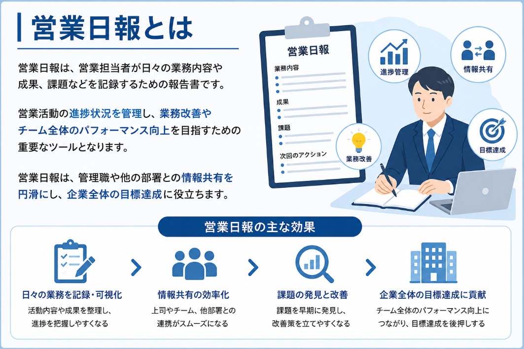 営業日報とは