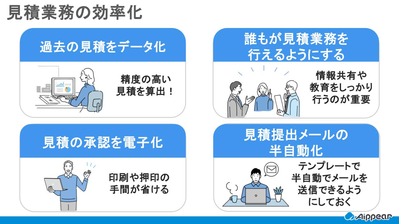 見積業務の効率化