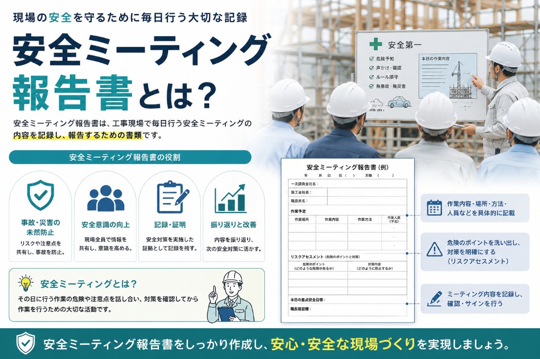安全ミーティング報告書とは？
