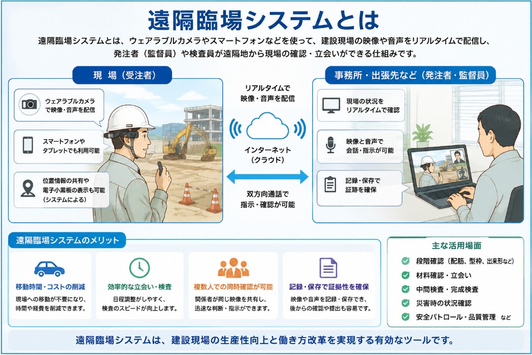 遠隔臨場システムとは