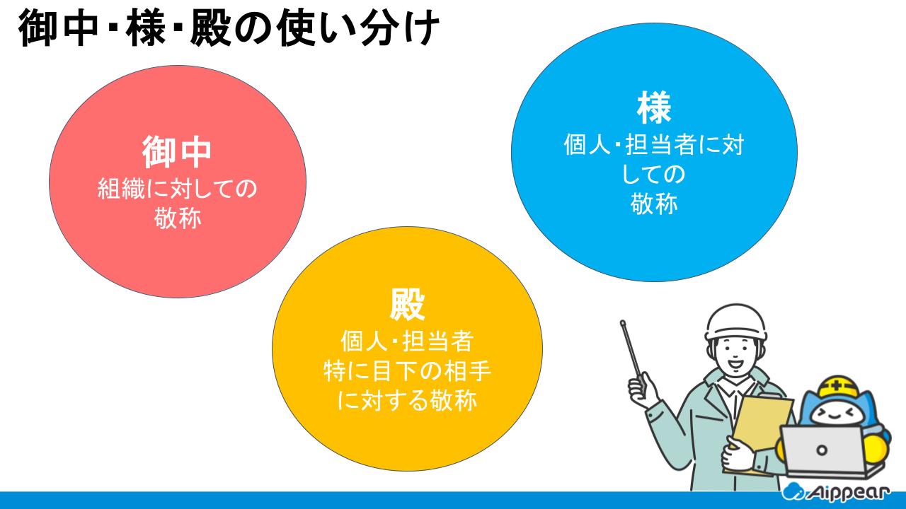 見積書の宛名の書き方|御中・様・殿の使い分けや注意点を徹底解説 | アイピア | システム比較・活用サイト