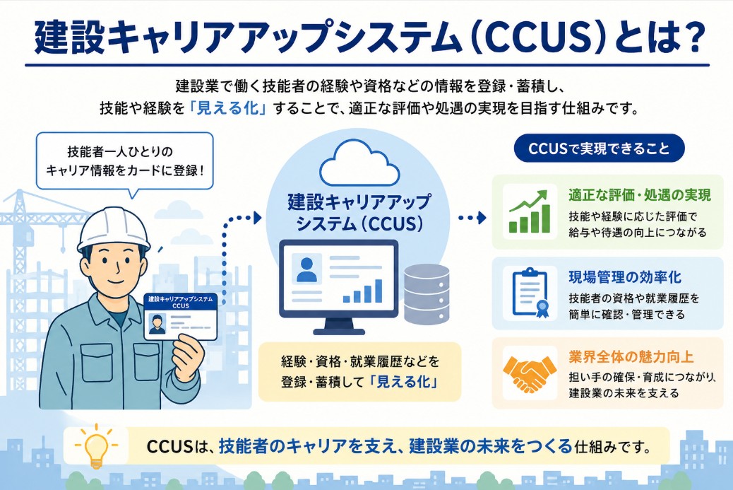 建設キャリアアップシステム（CCUS）とは