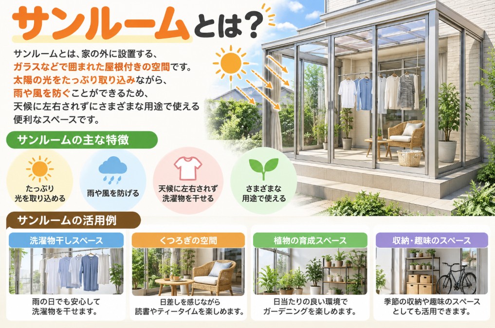 サンルームとは？