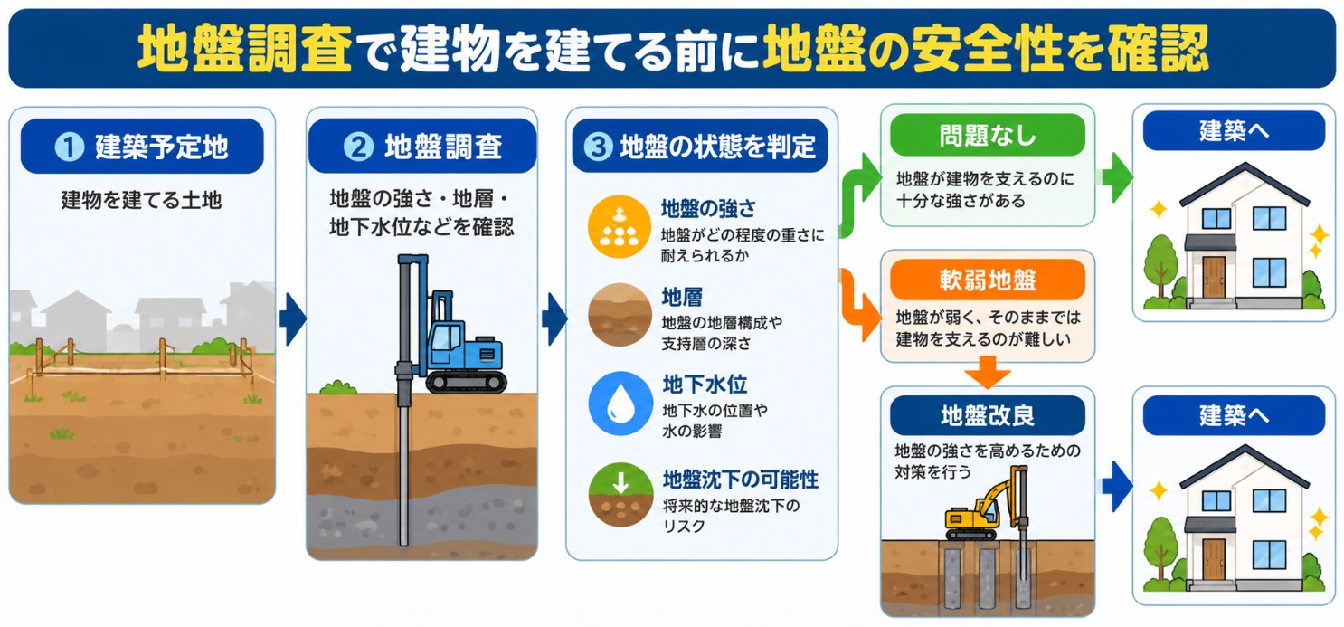 地盤調査をしないとどうなる？