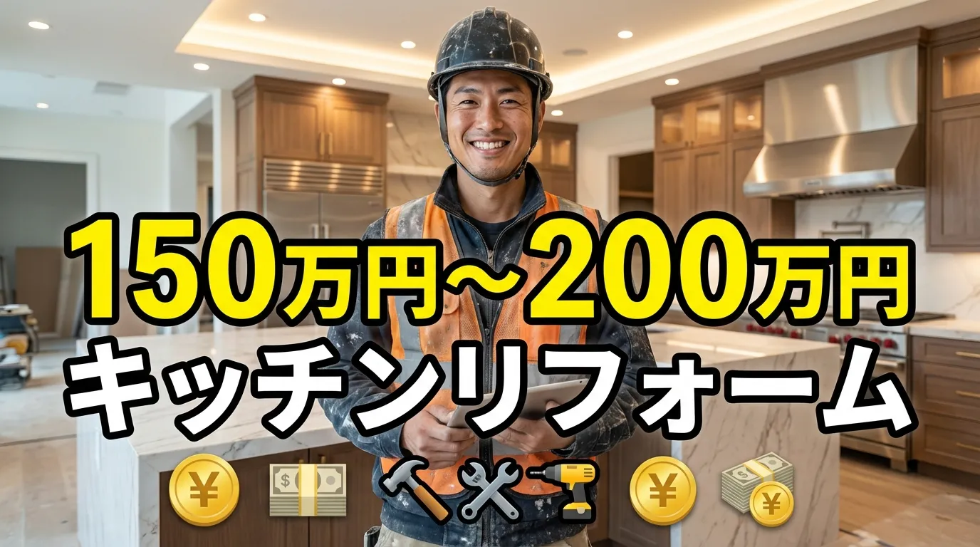 150万円から200万円でできるキッチンリフォーム