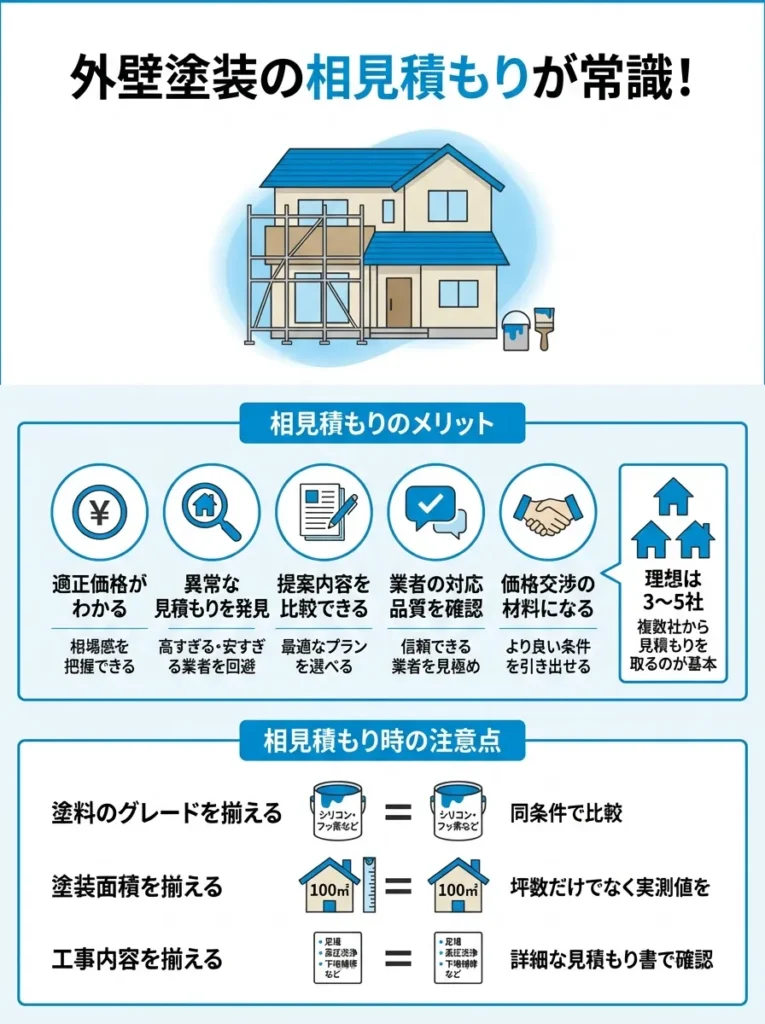 相見積もりのメリット