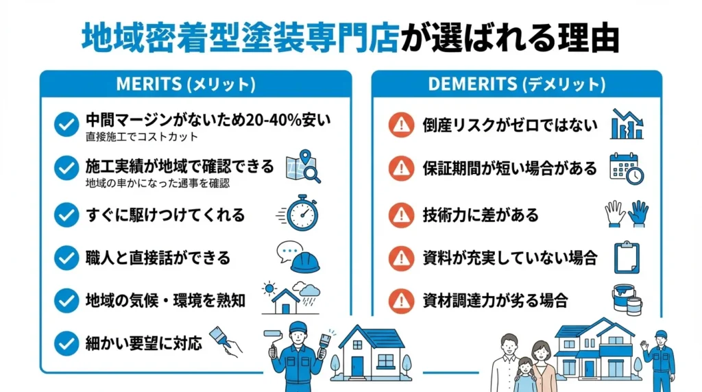 大手ハウスメーカーに依頼するメリットとデメリット