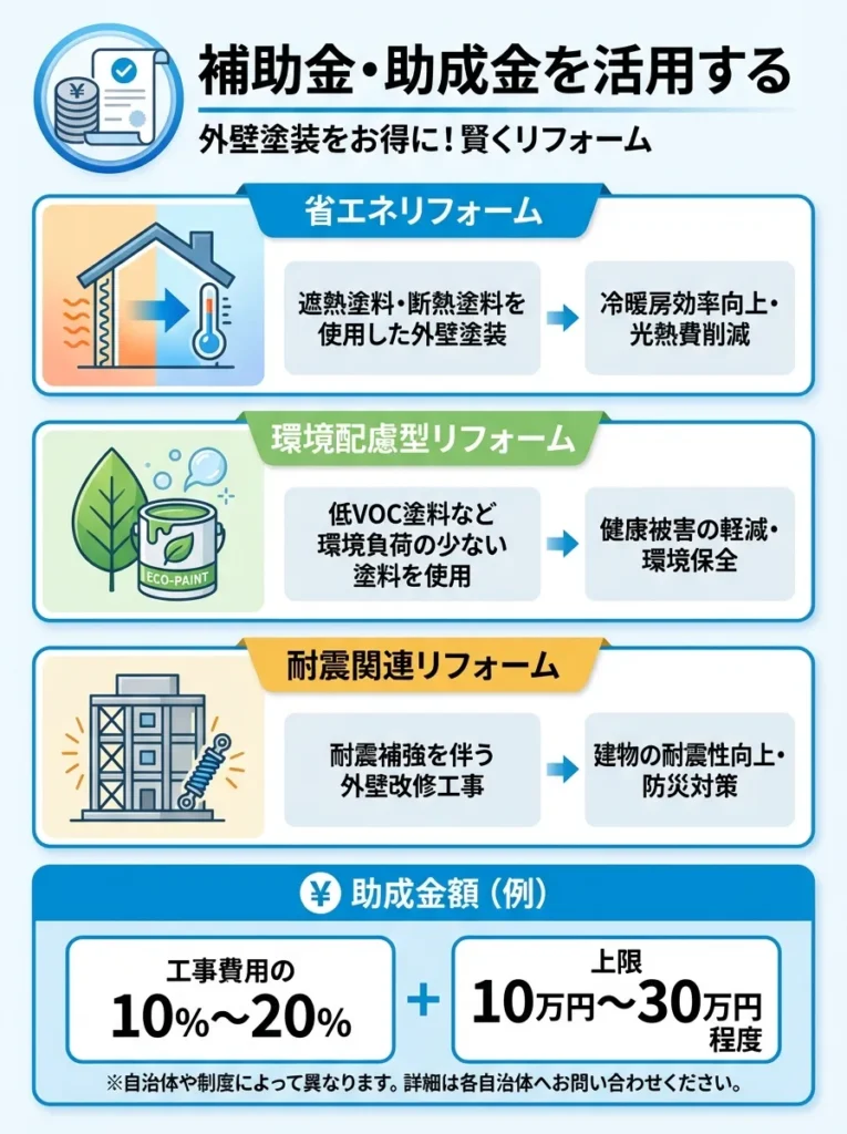 補助金・助成金を活用する