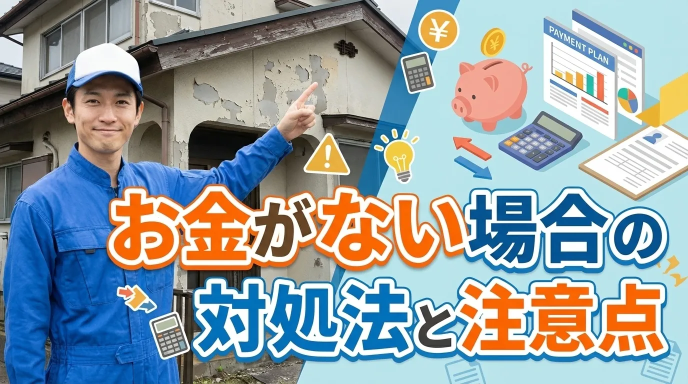 お金がない場合の対処法と注意点