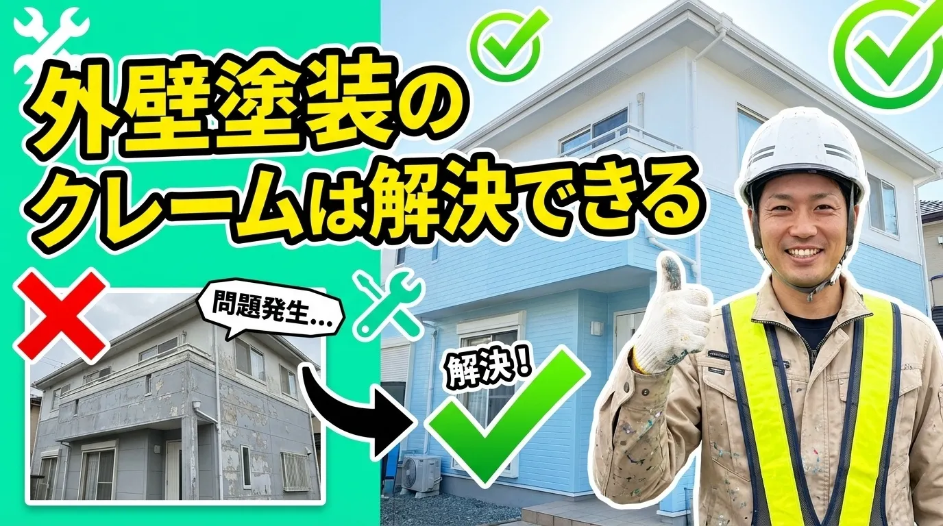 まとめ　外壁塗装のクレームは適切な対処で必ず解決できる