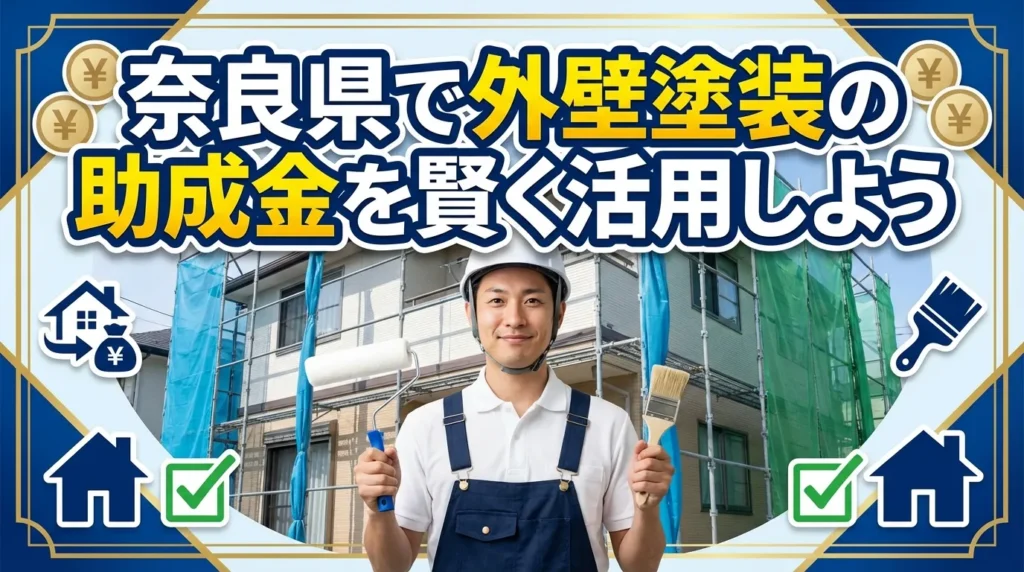 まとめ 奈良県で外壁塗装の助成金を賢く活用しよう