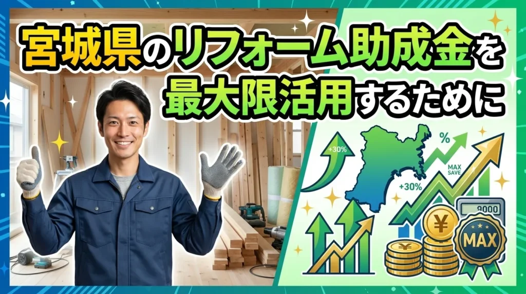 まとめ 宮城県のリフォーム助成金を最大限活用するために
