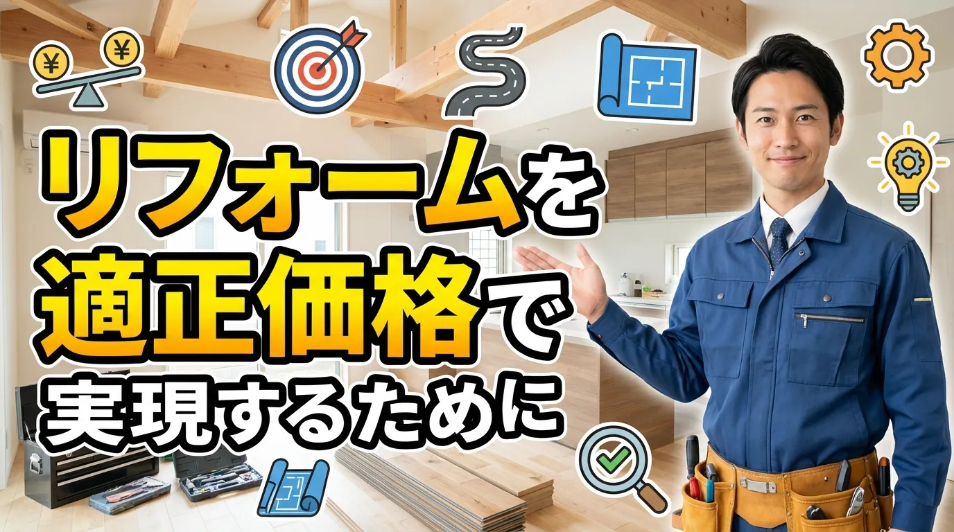 まとめ 納得のいくリフォームを適正価格で実現するために