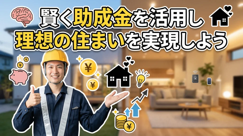まとめ 賢く助成金を活用して理想の住まいを実現しよう