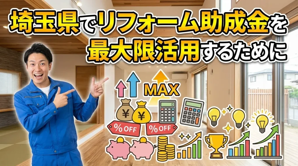 まとめ：埼玉県でリフォーム助成金を最大限活用するために