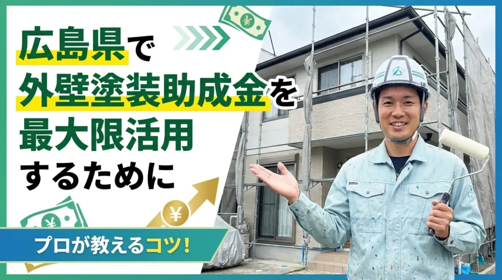 まとめ：広島県で外壁塗装の助成金を最大限活用するために