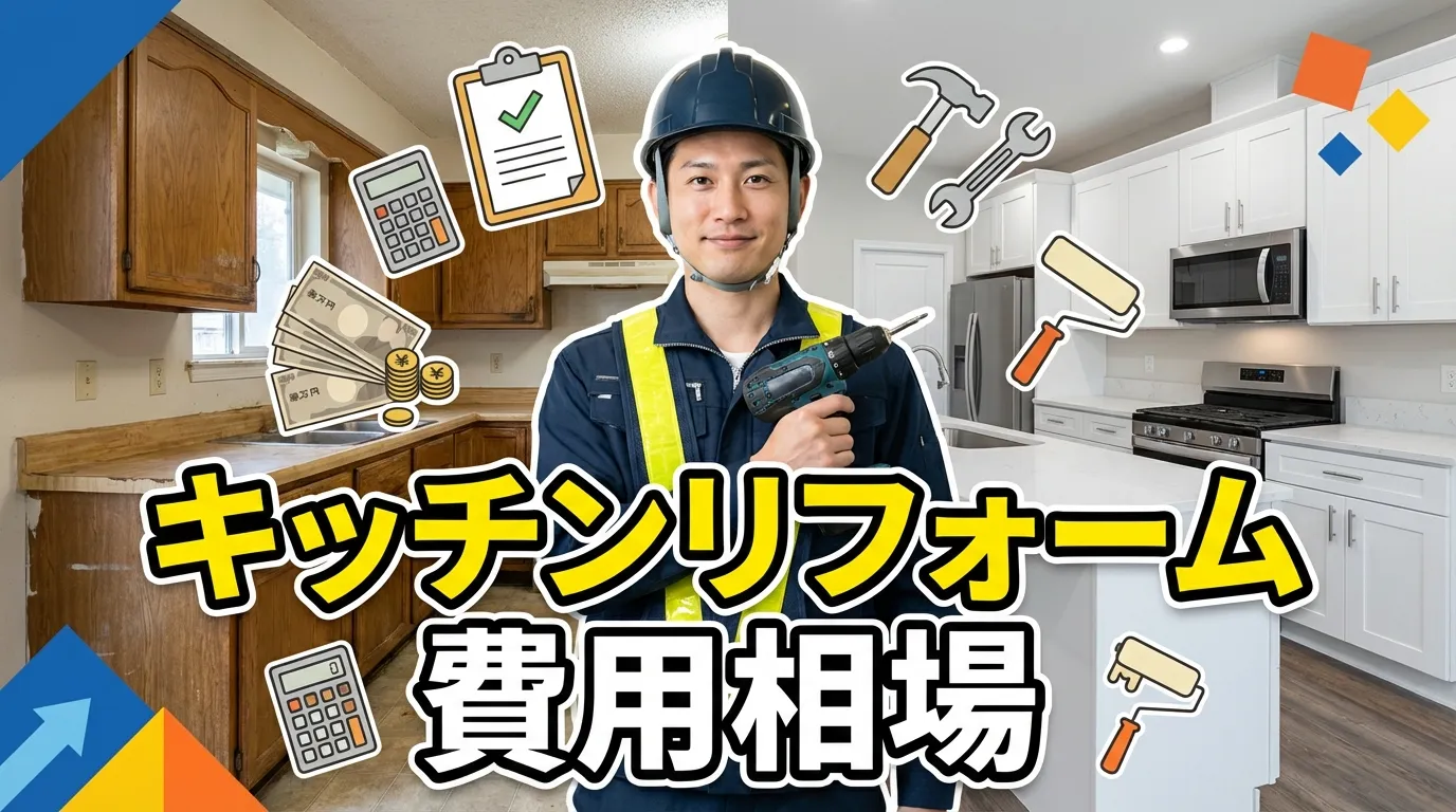キッチンリフォームの費用相場の全体像