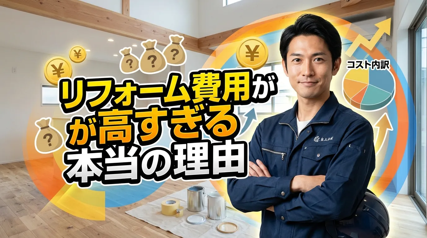 リフォーム費用が高すぎる本当の理由を徹底解明
