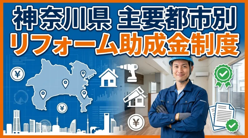主要都市別のリフォーム助成金制度を徹底比較