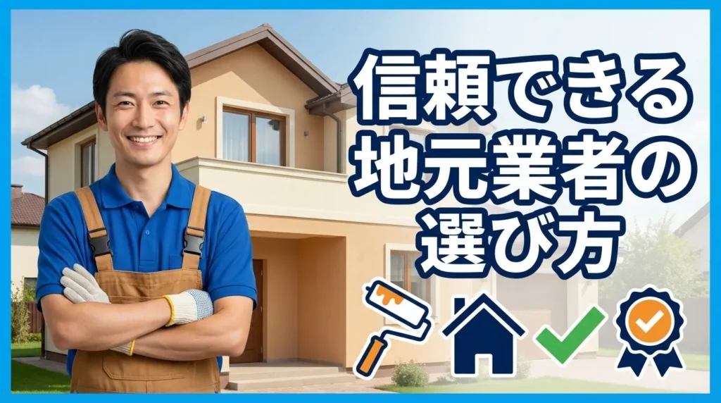 信頼できる地元業者の選び方