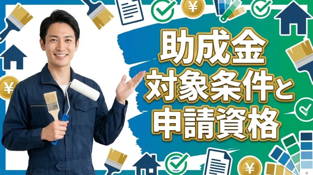 助成金の対象となる条件と申請資格を徹底解説