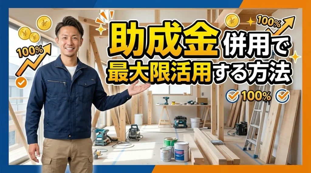 助成金を複数組み合わせて最大限活用する方法