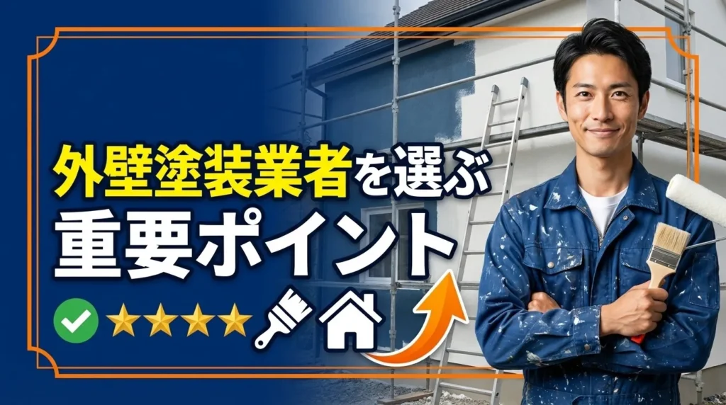 千葉県で外壁塗装業者を選ぶ際の重要ポイント