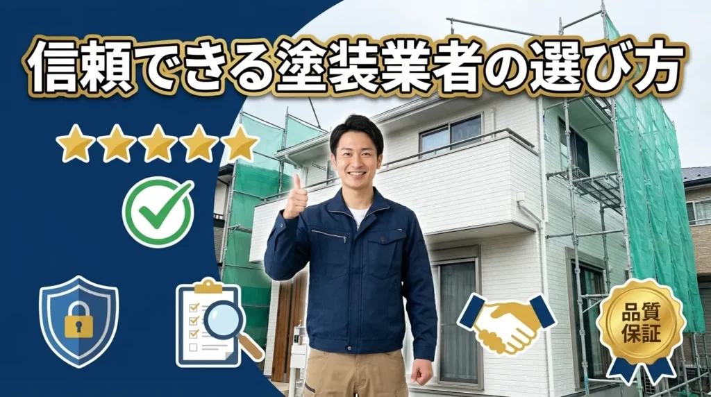 埼玉県の外壁塗装で信頼できる業者の選び方