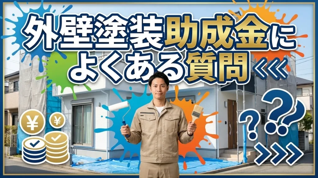 埼玉県の外壁塗装助成金に関するよくある質問