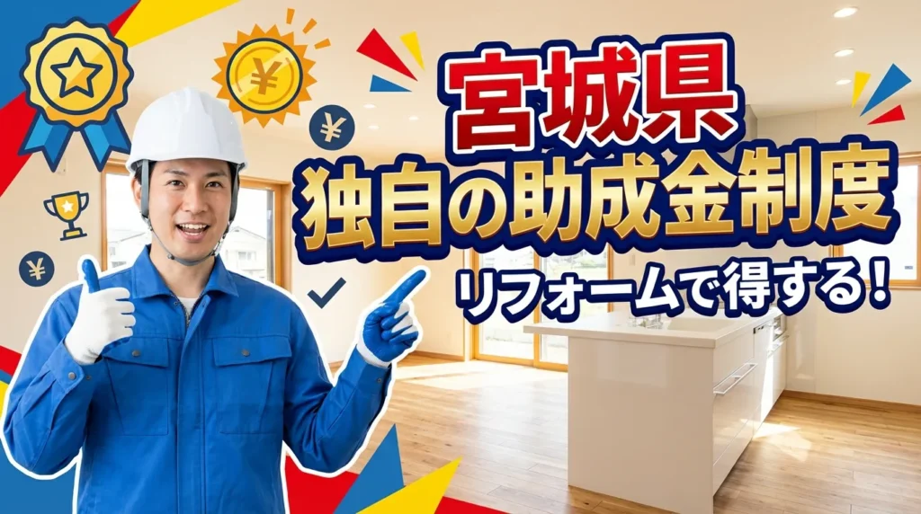 宮城県独自の助成金制度