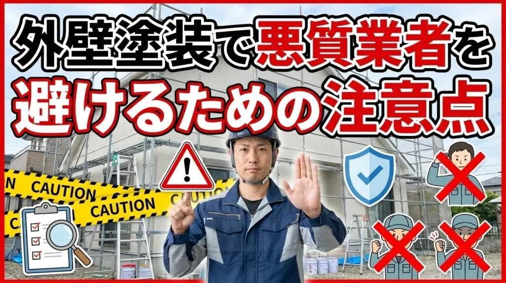 徳島県の外壁塗装で悪質業者を避けるための注意点