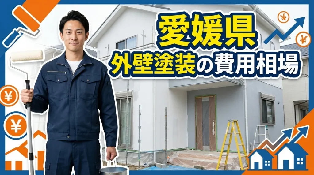 愛媛県の外壁塗装の費用相場