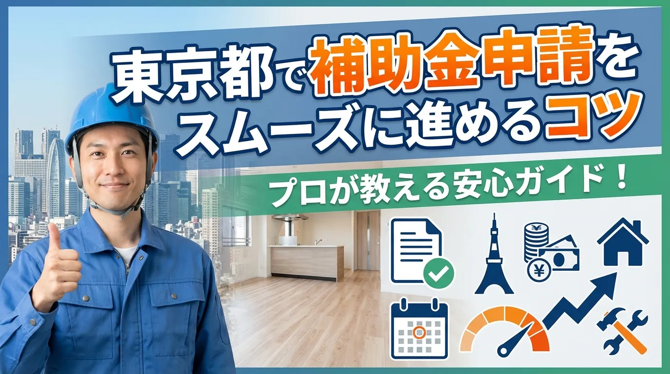 東京都で補助金申請をスムーズに進めるコツ