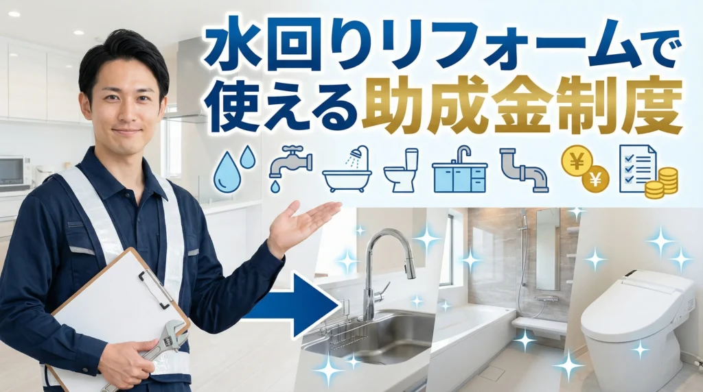 水回りリフォームで使える助成金制度の詳細ガイド