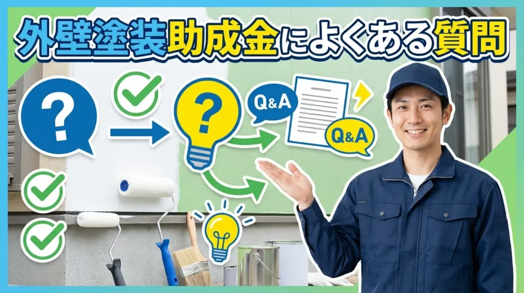 神奈川県の外壁塗装助成金に関するよくある質問