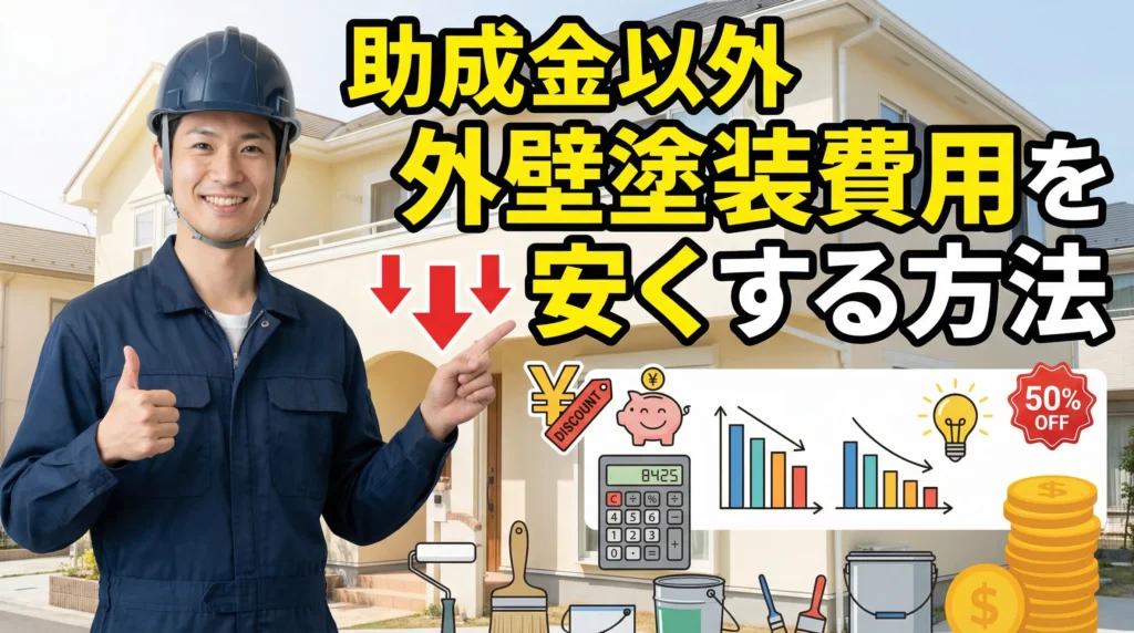 長崎県で助成金以外に外壁塗装の費用を抑える効果的な方法