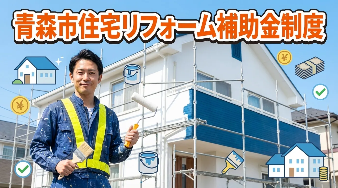青森市で利用できる住宅リフォーム関連の補助金制度