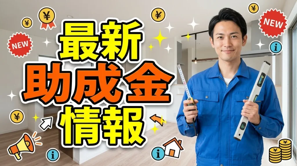 2026年度の最新助成金情報