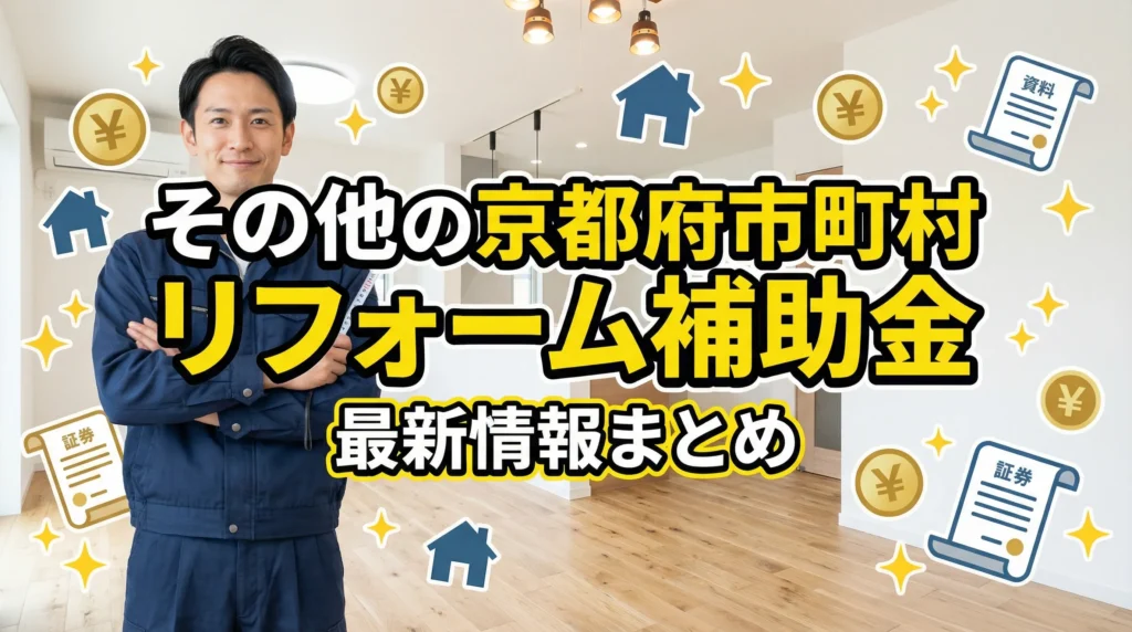 その他の京都府内市町村のリフォーム補助金