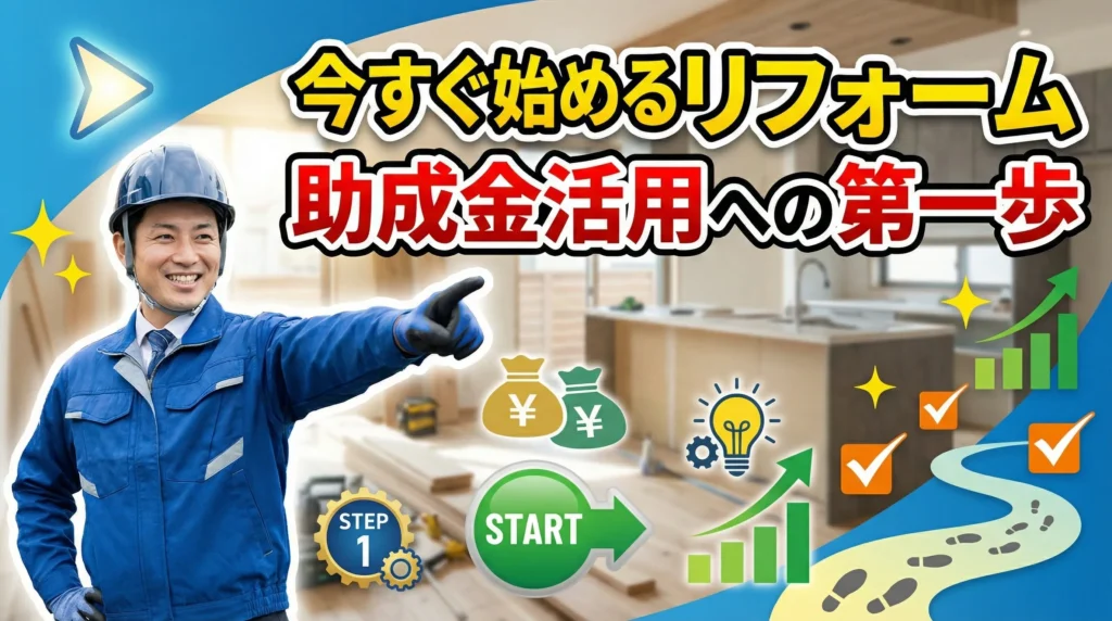 まとめ 今すぐ始めるリフォーム助成金活用への第一歩