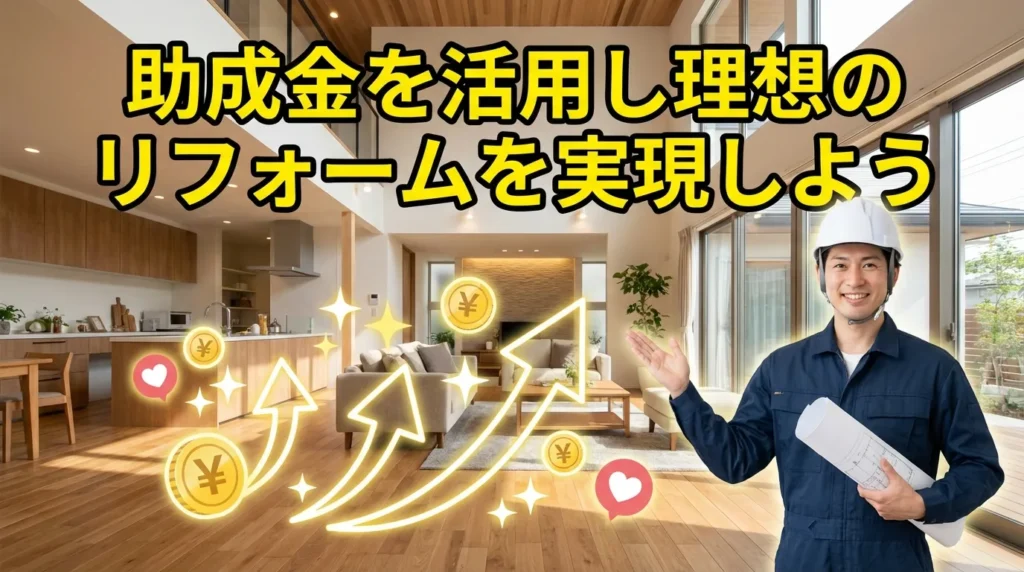 まとめ 助成金を活用した理想のリフォーム実現へ