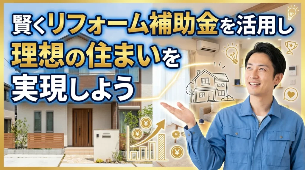 まとめ 賢くリフォーム補助金を活用して理想の住まいを実現しよう