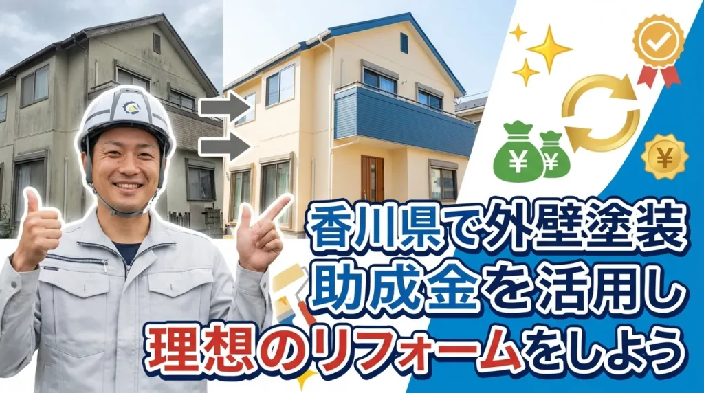 まとめ：香川県で外壁塗装の助成金を活用して理想のリフォームを実現しよう